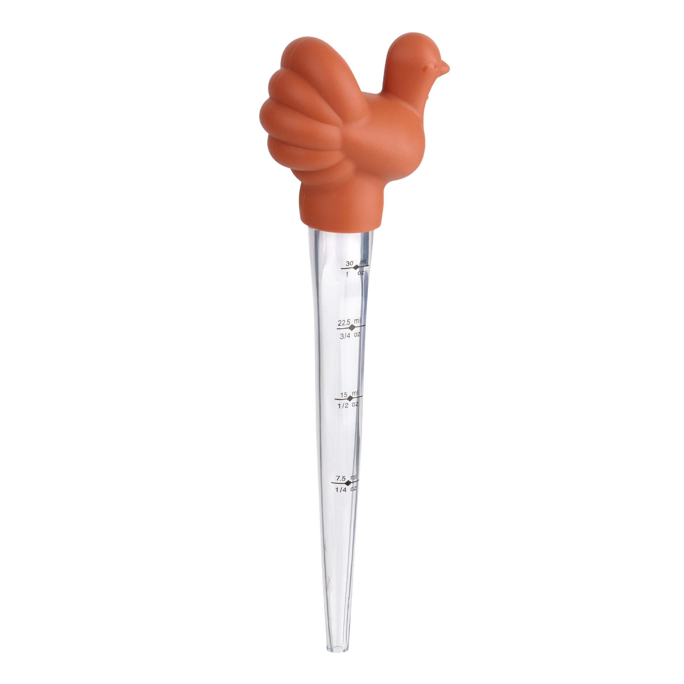 Way-To-Celebrate Turkey Baster, Orange, WAY-TO-CEL PL TURKEY BASTER