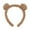 29# Khaki, variant on Bear Ears Headband for Women and Girls, Furry Animal Headbands Hair Accessories With Adjustable Movable Ear Pink