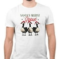 thumbnail image 2 of Christmas Silly Goose Shirt Unisex Large White, 2 of 5