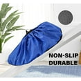 thumbnail image 3 of 5 Pairs Non Slip Reusable Shoe Covers Waterproof Washable Boot Covers Durable Dustproof Booties Cover For Indoors Household Travel Floor Carpet Protection(Large), 3 of 3