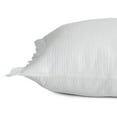thumbnail image 4 of LR Home Avery Turkish Cotton Poly Filled Pillow in White, 20" x 20", 4 of 10