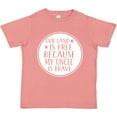 thumbnail image 3 of Inktastic Military Uncle Land is Free Nephew Boys or Girls Toddler T-Shirt, 3 of 5