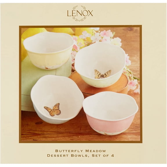 Lenox Butterfly Meadow 12-Ounce Dessert Bowls Set of 4 - 791720