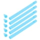 thumbnail image 2 of Funda de silicona suave para lápiz óptico, lápiz táctil para tableta, cubierta protectora antideslizante contra caídas para lápiz iOS (azul cielo), 2 of 5
