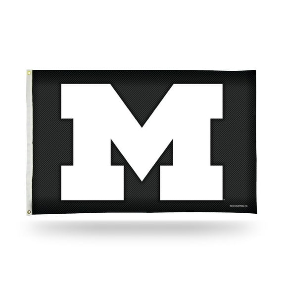 Michigan Carbon Fiber Design 3x5 Indoor Outdoor Banner Flag