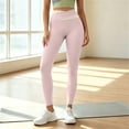 thumbnail image 2 of ATOYSOY High Waisted Leggings for Women Butt Lift Gentle Wrap Yoga Pants Solid Fabric Workout Running, 2 of 7