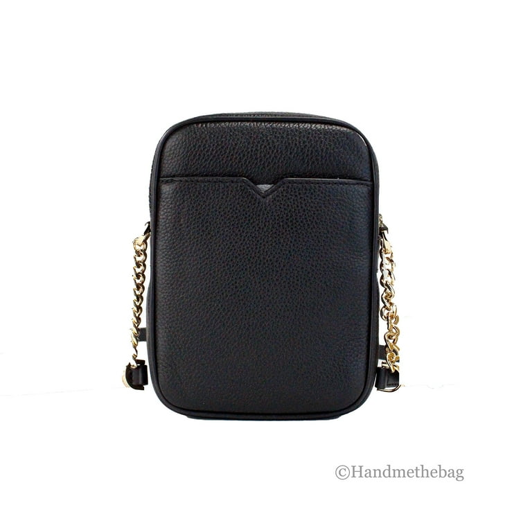 Michael Kors Women's Jet Set Travel Medium Leather Crossbody Bag, Solid Black, 9""x5.5""x1" - Walmart.com Michael Kors Women's Jet Set Travel Medium Leather Crossbody Bag, Solid Black, 9""x5.5""x1" - Walmart.com