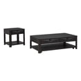 thumbnail image 1 of Coaster Marcelo 2-Piece Transitional Wood Coffee Table Set in Coffee, 1 of 14