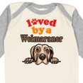 thumbnail image 4 of Inktastic Weimaraner Dog Gifts Boys or Girls Long Sleeve Baby Bodysuit, 4 of 5