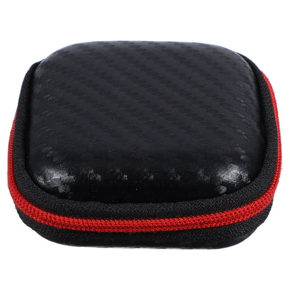 Viveous Earphone Storage Box Hard Carrying Case For Hard Drives Earbuds And Data Cables Carrying Pouch Case For Travel And Daily Use