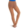 thumbnail image 2 of Capezio Ultra Soft Self Knit Waistband Stirrup Tight - Girls, 2 of 5