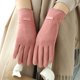 thumbnail image 1 of Guantes de mujer de invierno más terciopelo cálido versión coreana de lindos guantes de pantalla táctil para conducir, esquiar y andar en bicicleta, 1 of 6