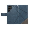 thumbnail image 2 of Allytechgroup Flip Wallet Case for Samsung Galaxy S22 Ultra, Built-in Credit Card Slot RFID Blocking PU Leather Stand Case Shockproof Full Body Protective Cover for Women Men, Blue, 2 of 8