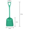 thumbnail image 2 of Remco Hygienic Shovel,37.5 in L,D Handle 69812, 2 of 9