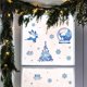 thumbnail image 4 of Christmas Clings Large Size Christmas Stickers Christmas Decorations Christmas Decor For Glass Double-Sided Window Clings With Snowman, 4 of 8