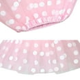 thumbnail image 3 of JGGSPWM Womens Tulle Polka Dot Mini Skirt Layered Design Elastic Waist Fashion Pleated Gauze Short Dancing Skirt Gauze Dress Pink Free Size, 3 of 4
