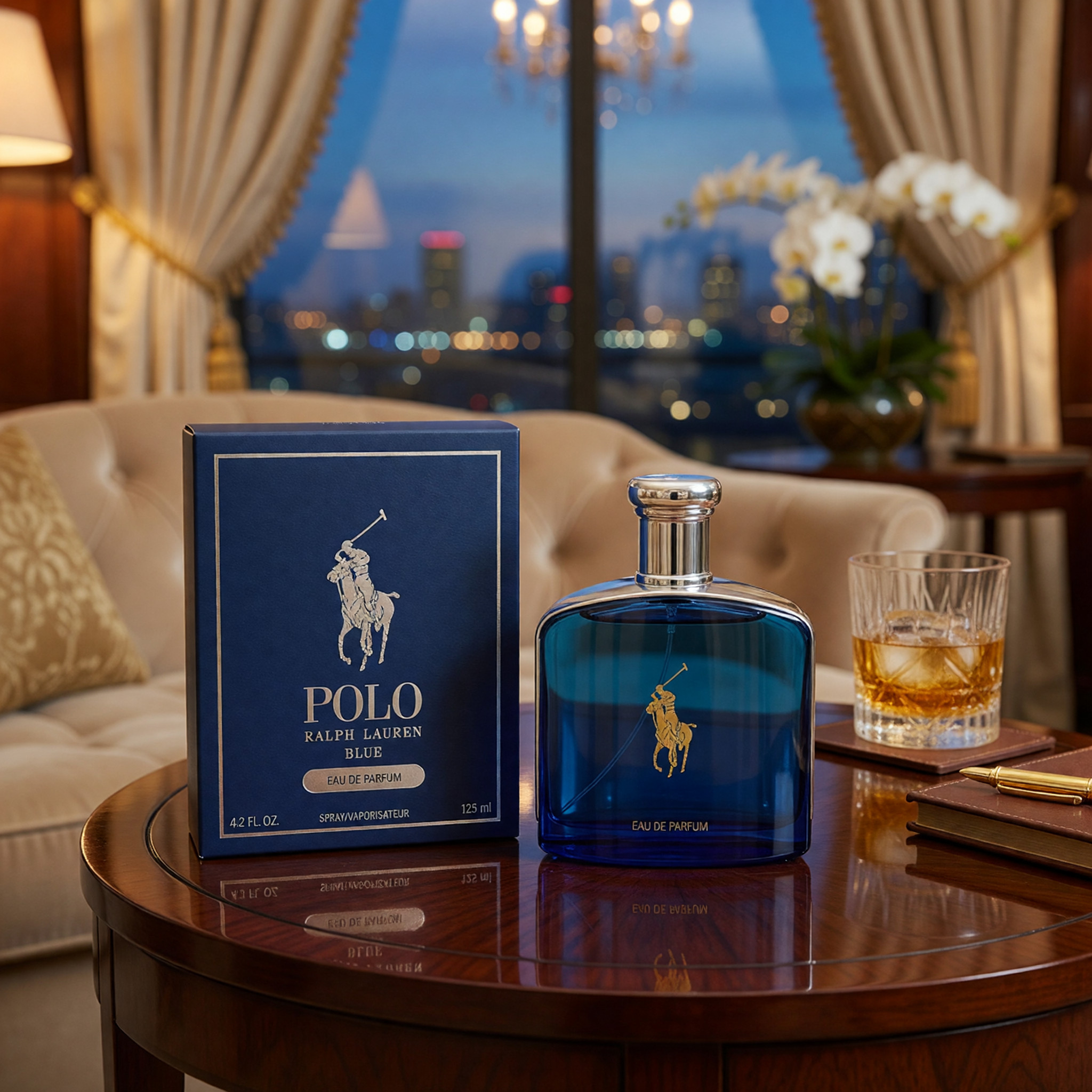 Ralph Lauren Polo Blue Eau De Parfum, 4.2 oz photo 5