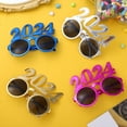thumbnail image 3 of Raindrops 4Pcs Eye-Catching 2024 Modeling Eyewear Plastic Assorted Colors for New Year Party, 3 of 8