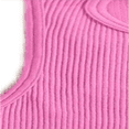 thumbnail image 6 of LYMAYTER S-L Women Fashion Tank Casual Crew Neck Crop Tops Summer Rib Knit Sleeveless Basic Shirts, 6 of 8