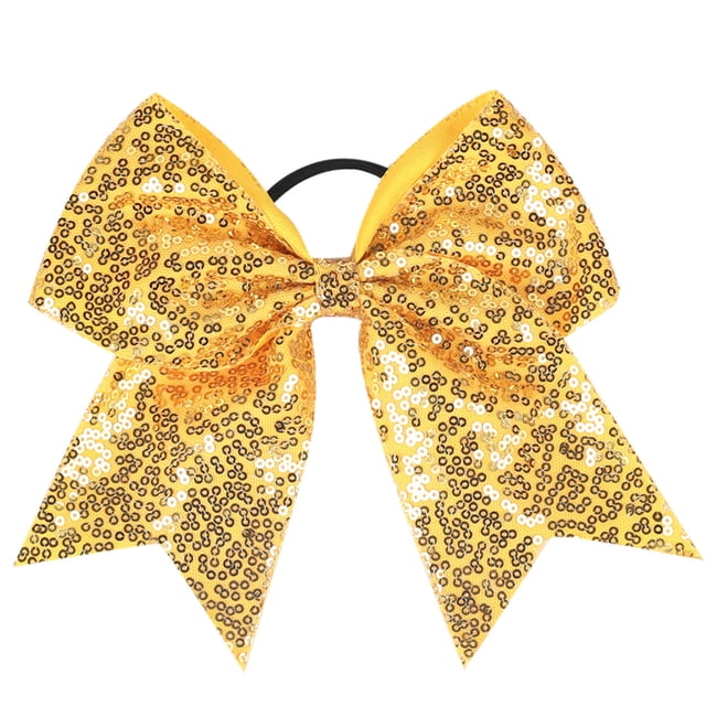 1 Pce Chouchous Cheveux Dégradé Paillettes Nœud Papillon Cordes Décorations pour Filles