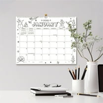Calendar 2025 Wall Calendar 2025-2026 18 Months July 2025 - Dec 2026 Sturdy Twin-Wire Binding,Thick Paper,Holidays,To-dos ＆ Notes Great for Hanging on The Wall