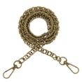 thumbnail image 2 of Cadenas Planas de Reemplazo de Cadena de Bolso de Hombro Flaco de 120 Cm con Hebillas de Metal de 2 Piezas Bronce Macarena Cadena del bolso, 2 of 8