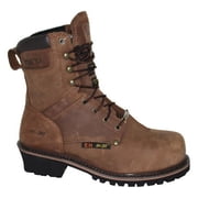 AdTec Men's 9 Super Logger Steel Toe Work Boots