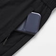 thumbnail image 3 of EOYWHK Men Shorts Athletic Quick Dry with Pockets Elastic Waist Athletic Shorts for Men Soft Lightweight Breathable Casual Activewear for Black, Size L, 3 of 9
