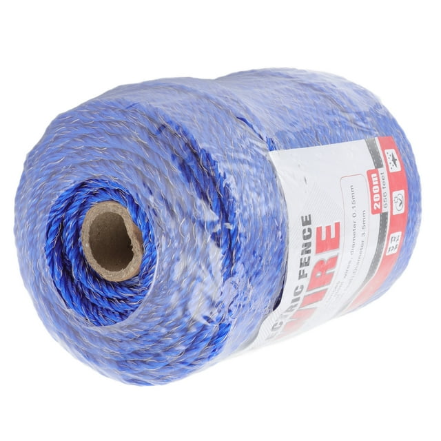 Electric Fence Polywire, Electric Polywire Fence Wire, Fence Poly Wire Polywire 6 Strand Stainless Steel 200M Poly Wire For Farm