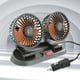 thumbnail image 1 of Ventilador De Coche Ventilador circulador de aire de 5/12/24 V, ventilador eléctrico de 2 velocidades para coche, camión, SUV, RV, grúas Likrtyny Para estrenar, 1 of 9