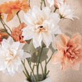 thumbnail image 6 of Fake Flower Maintenance Free Not Withered Realistic Looking No Need to Water Decorative Table Centerpiece Vibrantly Colored 5 Head High Simulation Artificial Flower Home Decor-Blue, 6 of 7
