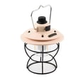 thumbnail image 1 of Inteprter Linterna Solar Vintage con mango resistente al agua, linterna para interiores y exteriores, jardín, emergencia, Navidad, Camping, decoración Iluminación y accesorios Inteprter HA073756-01, 1 of 6