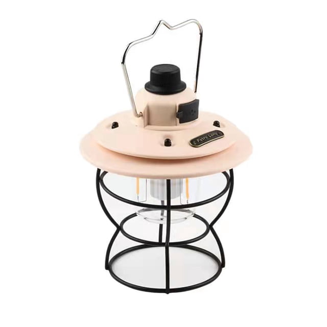 Wosthever Linterna Solar Vintage con mango resistente al agua, linterna para interiores y exteriores, jardín, emergencia, Navidad, Camping, decoración Iluminación y accesorios Wosthever HA073756-01