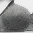 thumbnail image 6 of Arnsht Women's Plus Size Nursing Bra Maternity Sleeping Underwear Large Size Large Cup Soft Comfort Breathable Women Daily Bra Gray XXXL, 6 of 7