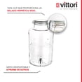thumbnail image 4 of Dispensador de Bebidas, Dispensador Vitrolero de Agua, Vitrolero de Vidrio con Tapa de Clip, 8 Litros, 4 of 5