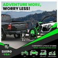 thumbnail image 4 of Rhino USA Wheel Chock Tie Down Kit (4,500lb Break Strength) Heavy Duty Trailer Tire Straps System, 4 of 6