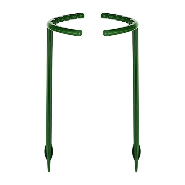 Fiudx Soporte de Jardín, Estacas de Plástico Ligeras, Ideales para Plantas Trepadoras, Instalación Flexible para Flores En Maceta, Perfectos para Tomates y Vides, Uso En Interiores y Exteriores, Paqu
