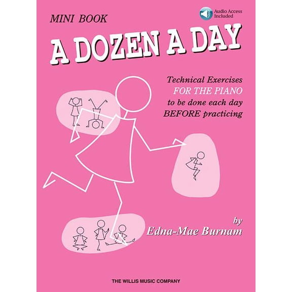A Dozen a Day Mini Book - Book/Online Audio, (Paperback)