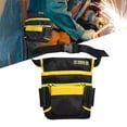 thumbnail image 4 of figatia Tool Belt Tool Bag Durable, Multipurpose Dad Gift Utility Belt for Construction, Handyman, Carpenter, Electrician, Woodworker Single Bag, 4 of 8