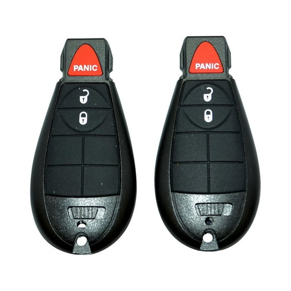 2 New Uncut Replacement Key Fob Keyless Entry Remote Transmitter for Fobik   Key