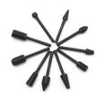 thumbnail image 4 of Cogfs 10 Pcs 1/8” Shank Rotary Burr Rasp Set Carbon Steel Wood Carving File Drill Bits, 4 of 9
