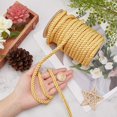 thumbnail image 3 of Cord Rope PH PandaHall de nailon trenzado de 8 mm, oro trenzado, 18,3 m, 3 of 9