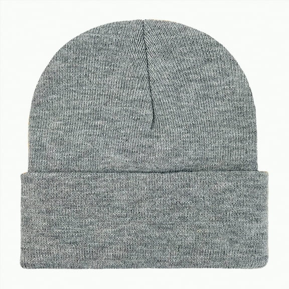mgoYE Red Beanie Knitted Winter Beanie Hats for Men and Women, Warm and Cozy Hat(Grey,One Size)