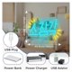thumbnail image 3 of Letrero De Neón Coreano Con Luz LED, Regulable Por USB, Para Habitación, Cafetería, Fiesta, Dormitorio, Bar, Sala De Estar, Decoración De Pared,40.6x26cm, 3 of 4