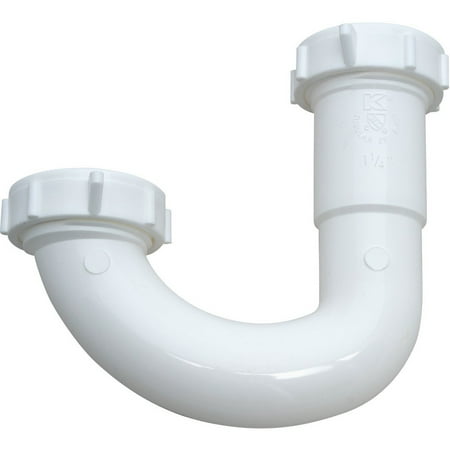 

2PK Plumb Pak 1-1-4 White Plastic J-Bend Heavy Duty Washer 10200WK 10200WK 444510