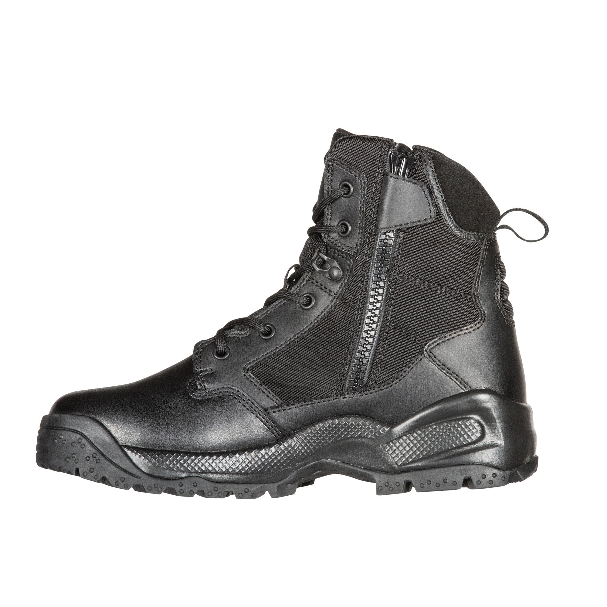 5.11 Tactical Mens 12 All Terrain Black Work Boots 6 Inch Side Zipper Military 5.11 Tactical Zip Boots for Men for Sale | Shop New & Used  main image 2