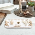 thumbnail image 4 of FacoFaco Vintage Decorative Tray , Resin Jewelry Tray Storage Tray for Jewelry Bracelets Cosmetics, White, 4 of 7