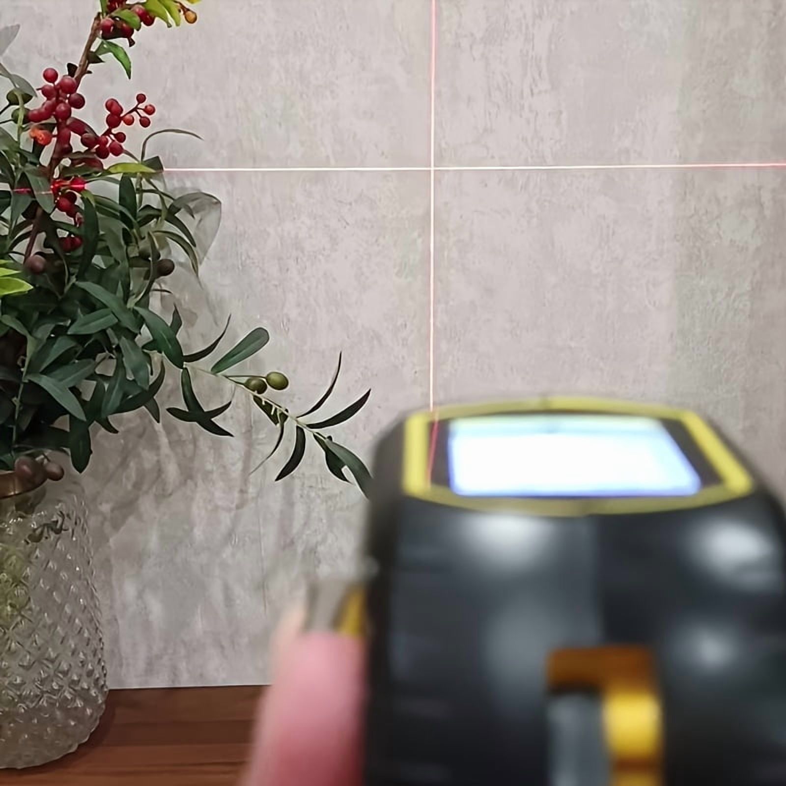 3-in-1 High-Precision Laser Tape Measure - Digital Distance Meter, Steel Tape & Level - Fast & Accurate Measurements