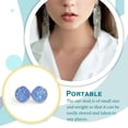 thumbnail image 5 of Minnieouse 1 par de pendientes de mujer de acero inoxidable 12mm reutilizables pendientes extraíbles fiestas joyería Festival regalo de Navidad Ropa, zapatos y accesorios Miscelánea Tipo 7 Minnieouse AP011022-06, 5 of 5