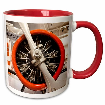 

3dRose Weddel-Williams Air Racing Museum Aviation - US19 WBI0320 - Walter Bibikow - Two Tone Red Mug 11-ounce